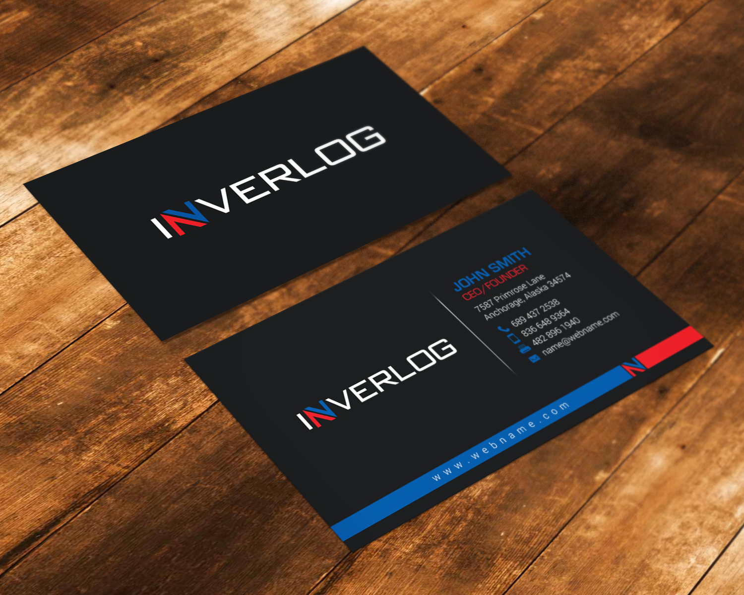 Stationery Design by chandrayaan.creative for INVERLOG SA | Design #20288321