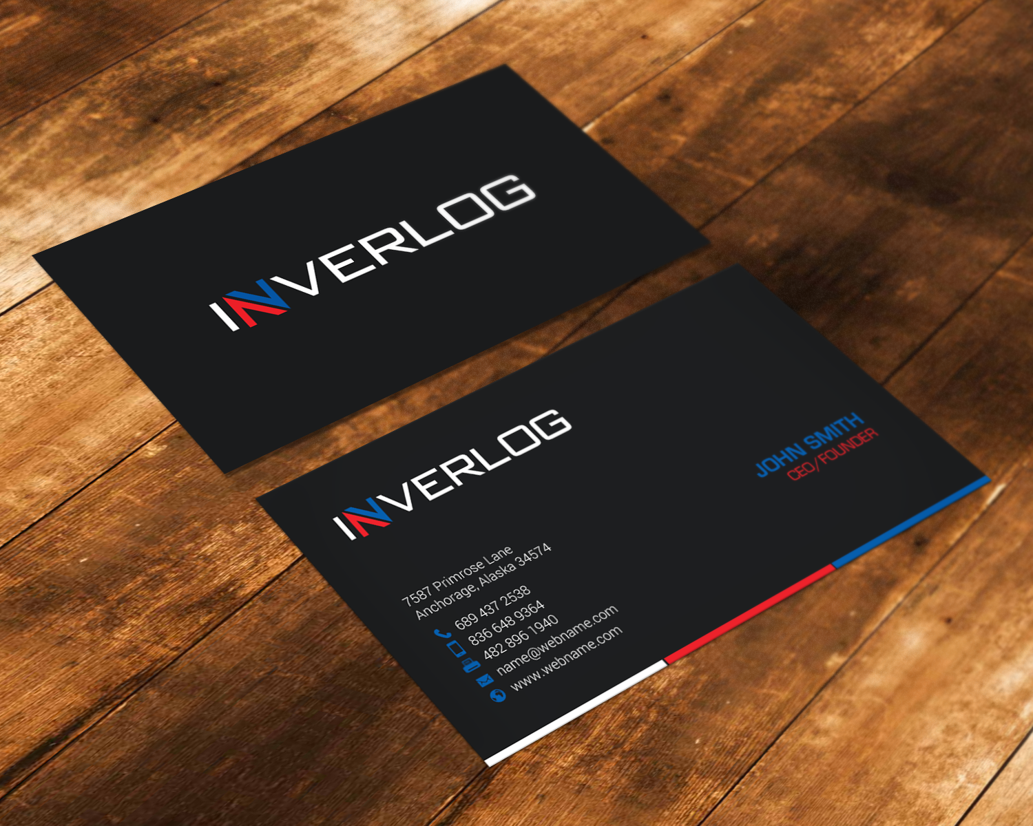 Design de Papeterie par chandrayaan.creative pour INVERLOG SA | Design #20288322