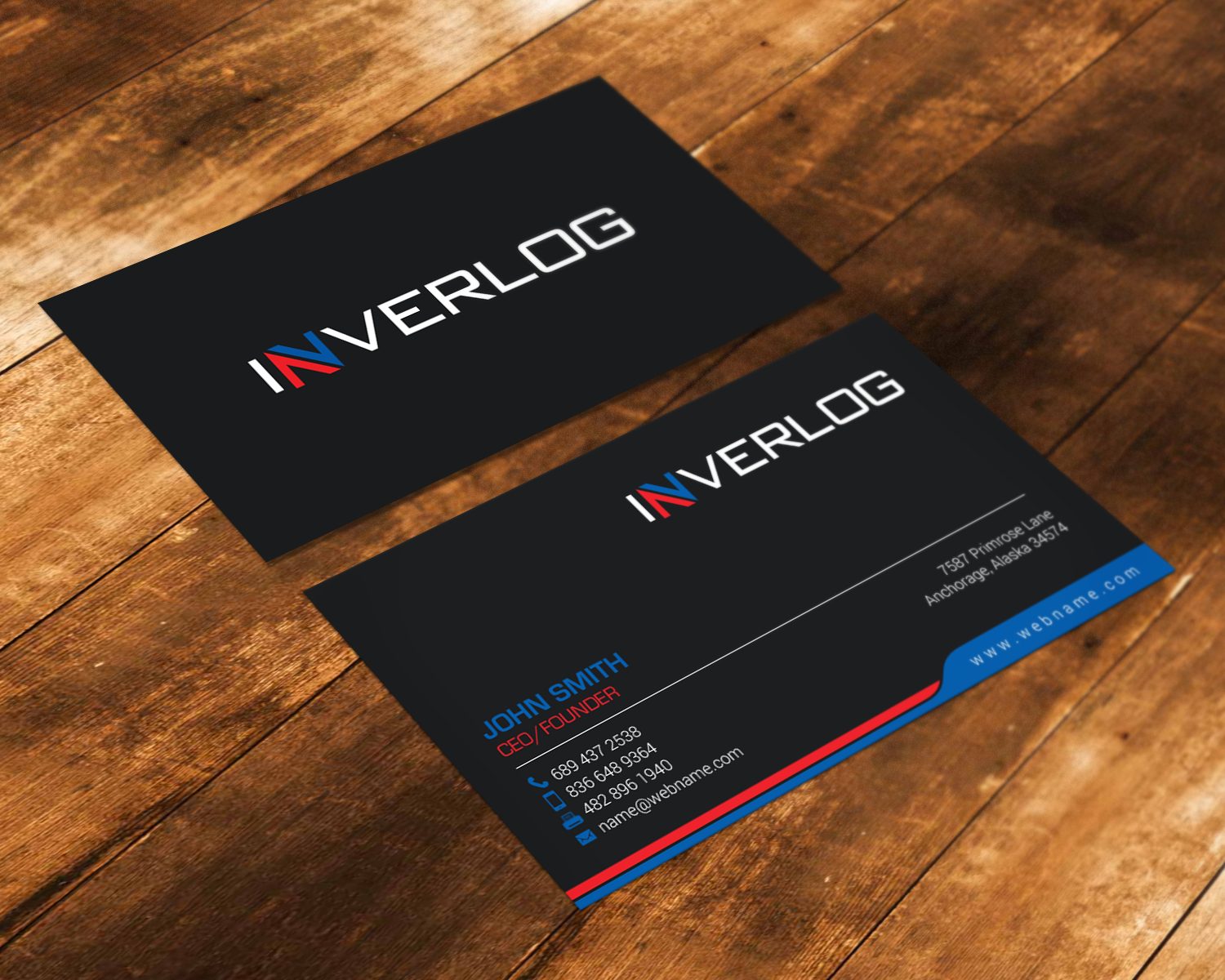 Stationery Design by chandrayaan.creative for INVERLOG SA | Design #20288330