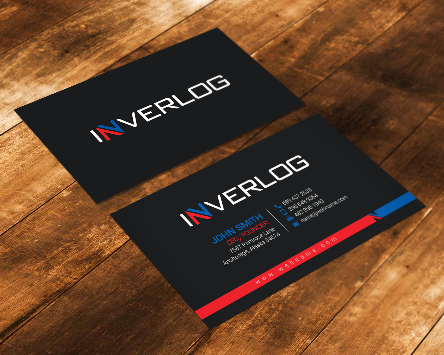 Stationery Design by chandrayaan.creative for INVERLOG SA | Design #20288331