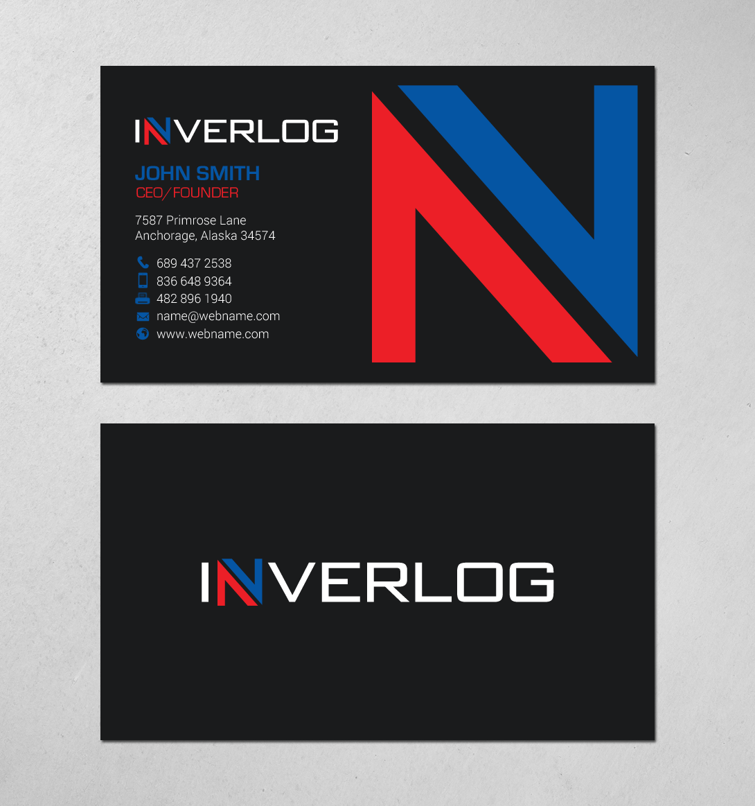 Stationery Design by chandrayaan.creative for INVERLOG SA | Design #20288336