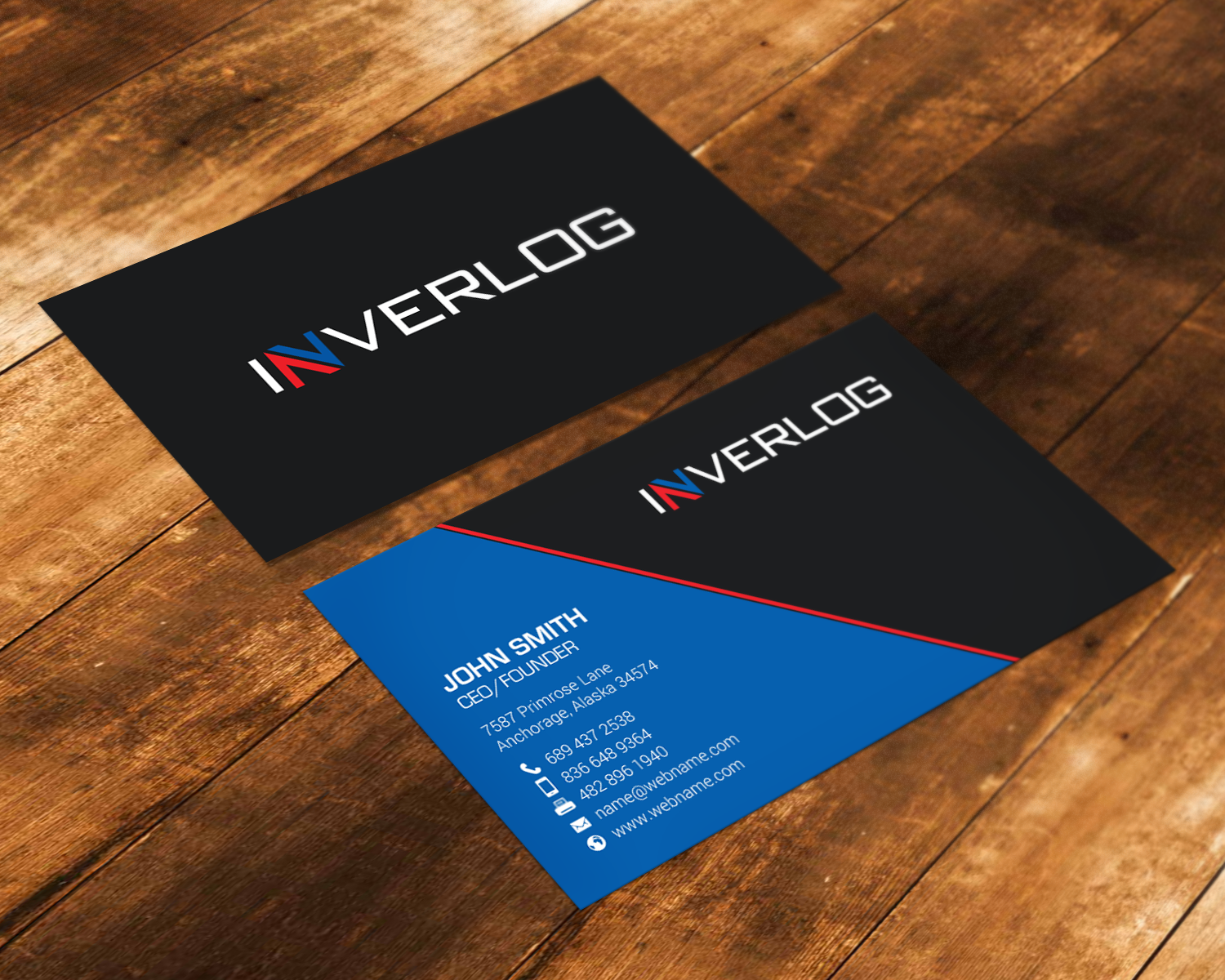Stationery Design by chandrayaan.creative for INVERLOG SA | Design #20288338