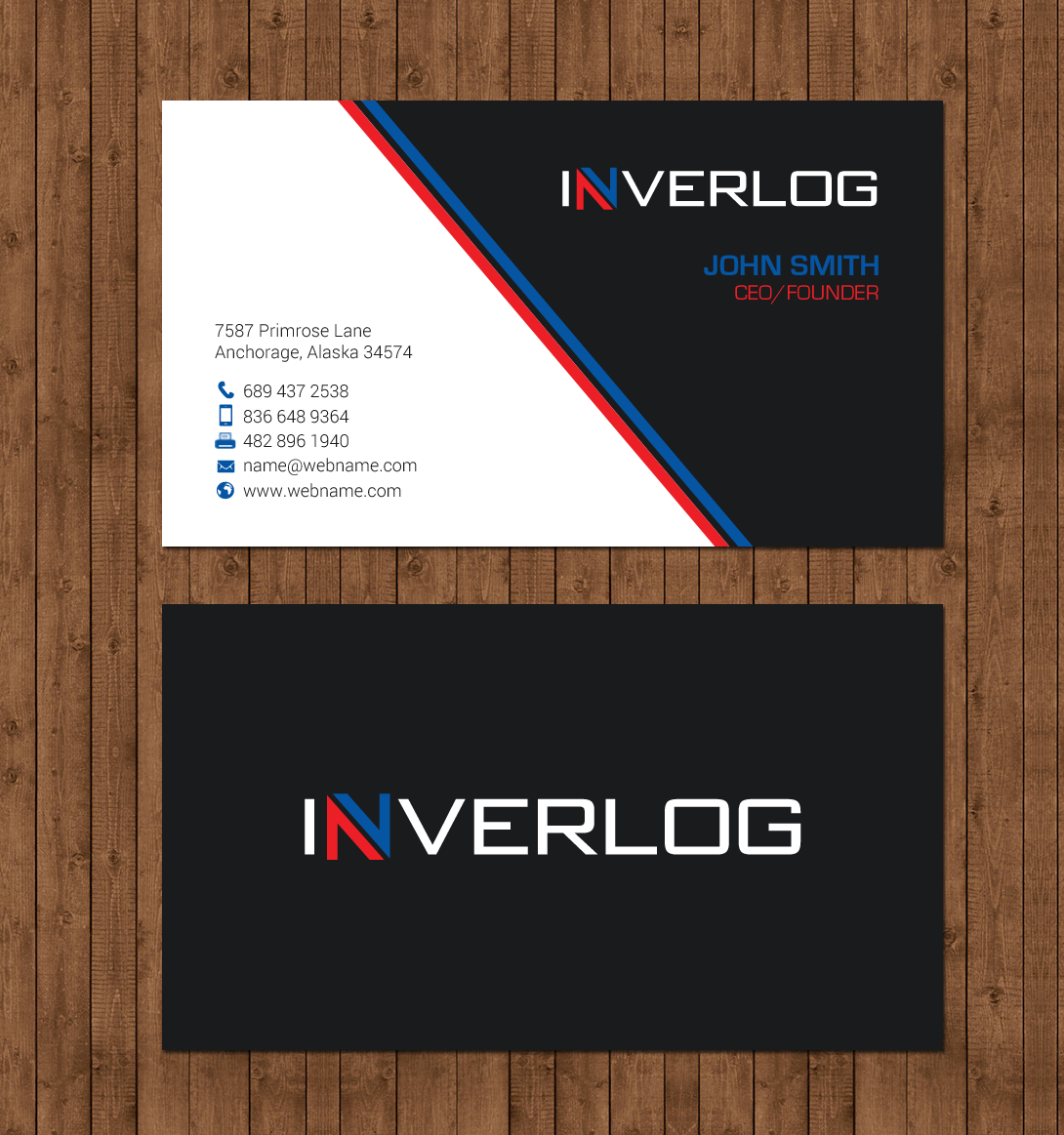 Stationery Design by chandrayaan.creative for INVERLOG SA | Design #20290499