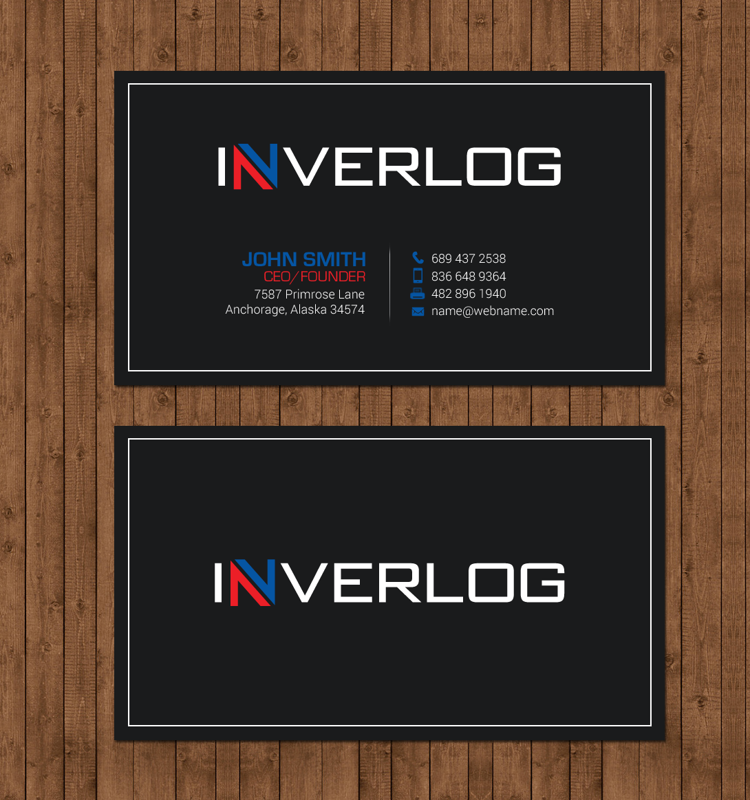 Stationery Design by chandrayaan.creative for INVERLOG SA | Design #20290503