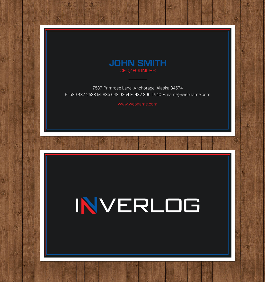 Stationery Design by chandrayaan.creative for INVERLOG SA | Design #20290513
