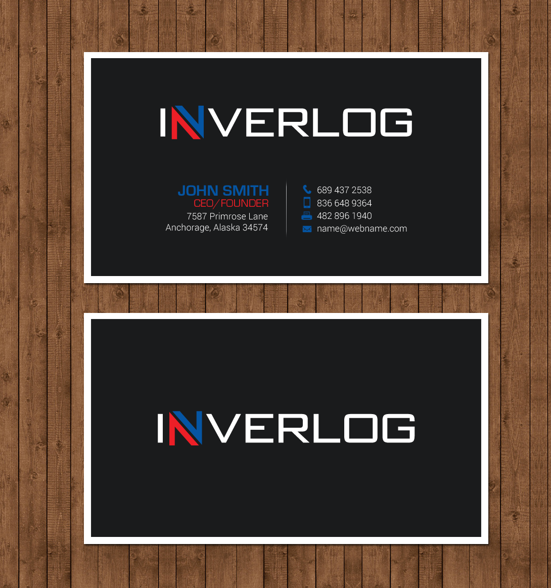 Stationery Design by chandrayaan.creative for INVERLOG SA | Design #20290514