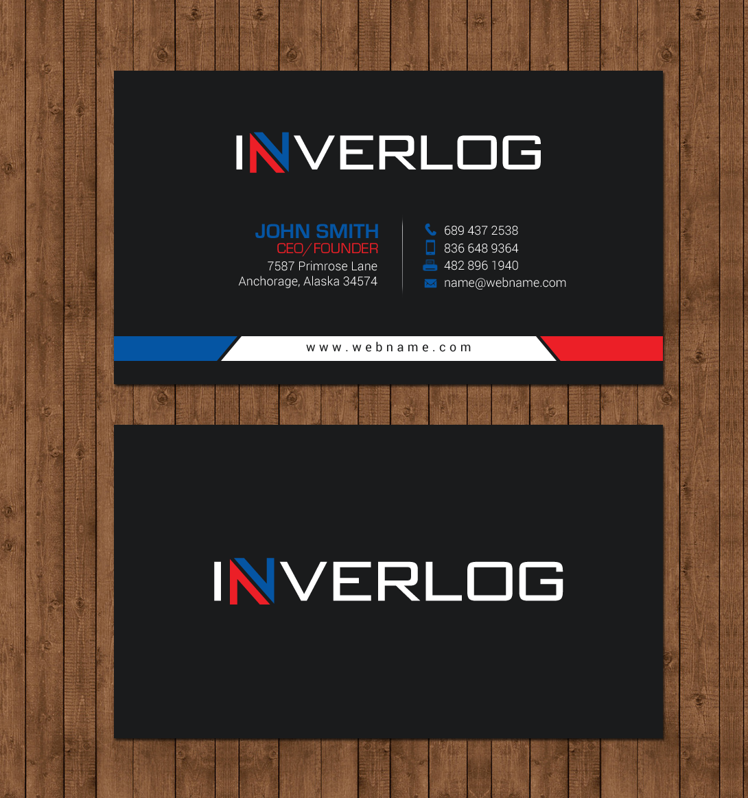 Stationery Design by chandrayaan.creative for INVERLOG SA | Design #20290515