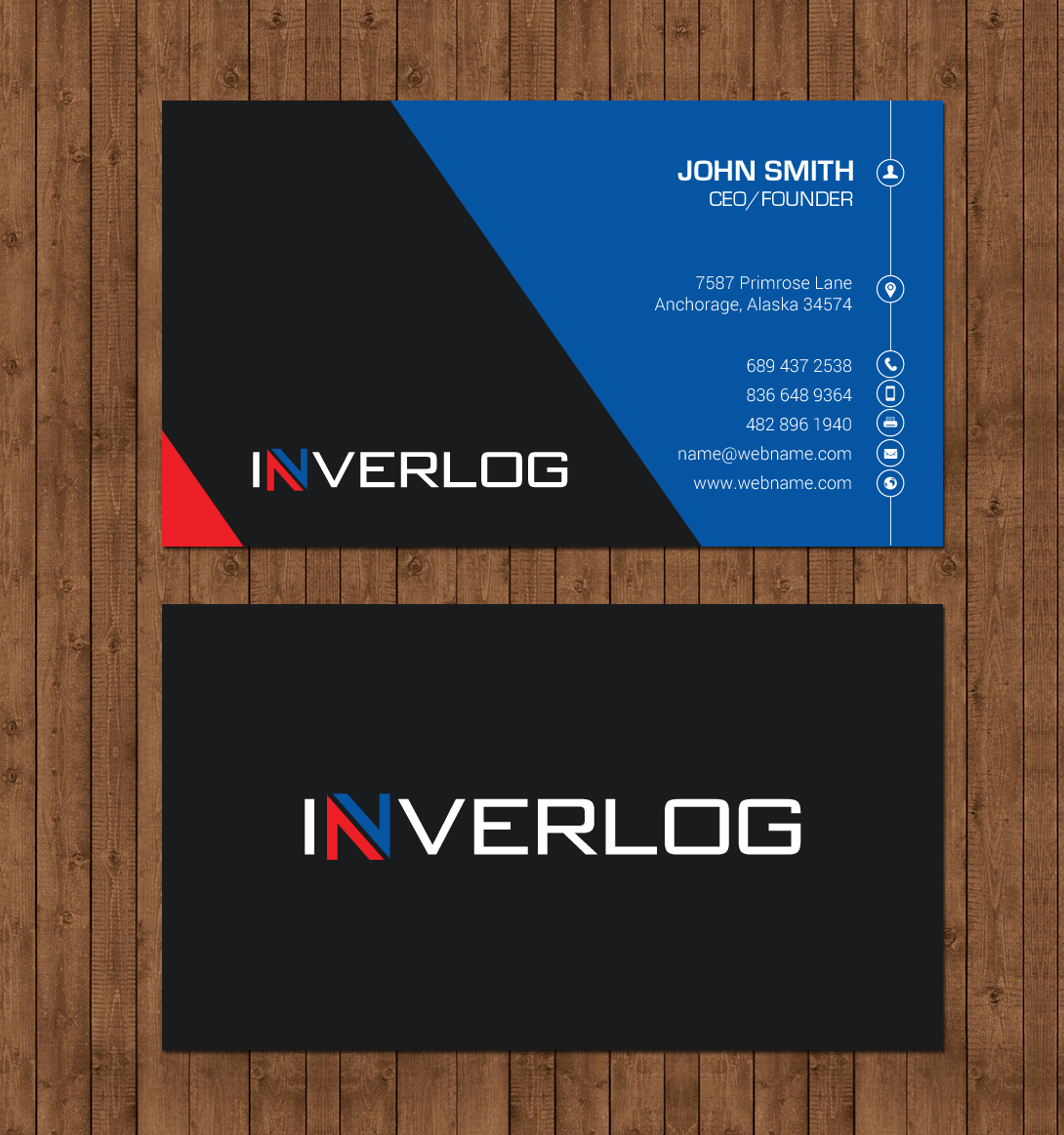 Stationery Design by chandrayaan.creative for INVERLOG SA | Design #20290516
