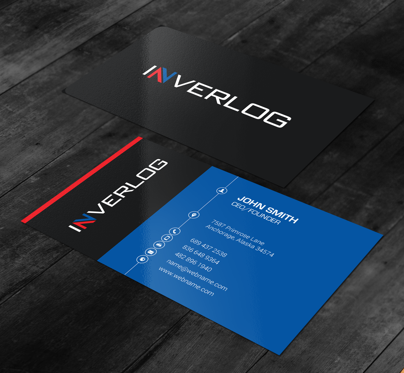 Stationery Design by chandrayaan.creative for INVERLOG SA | Design #20290517