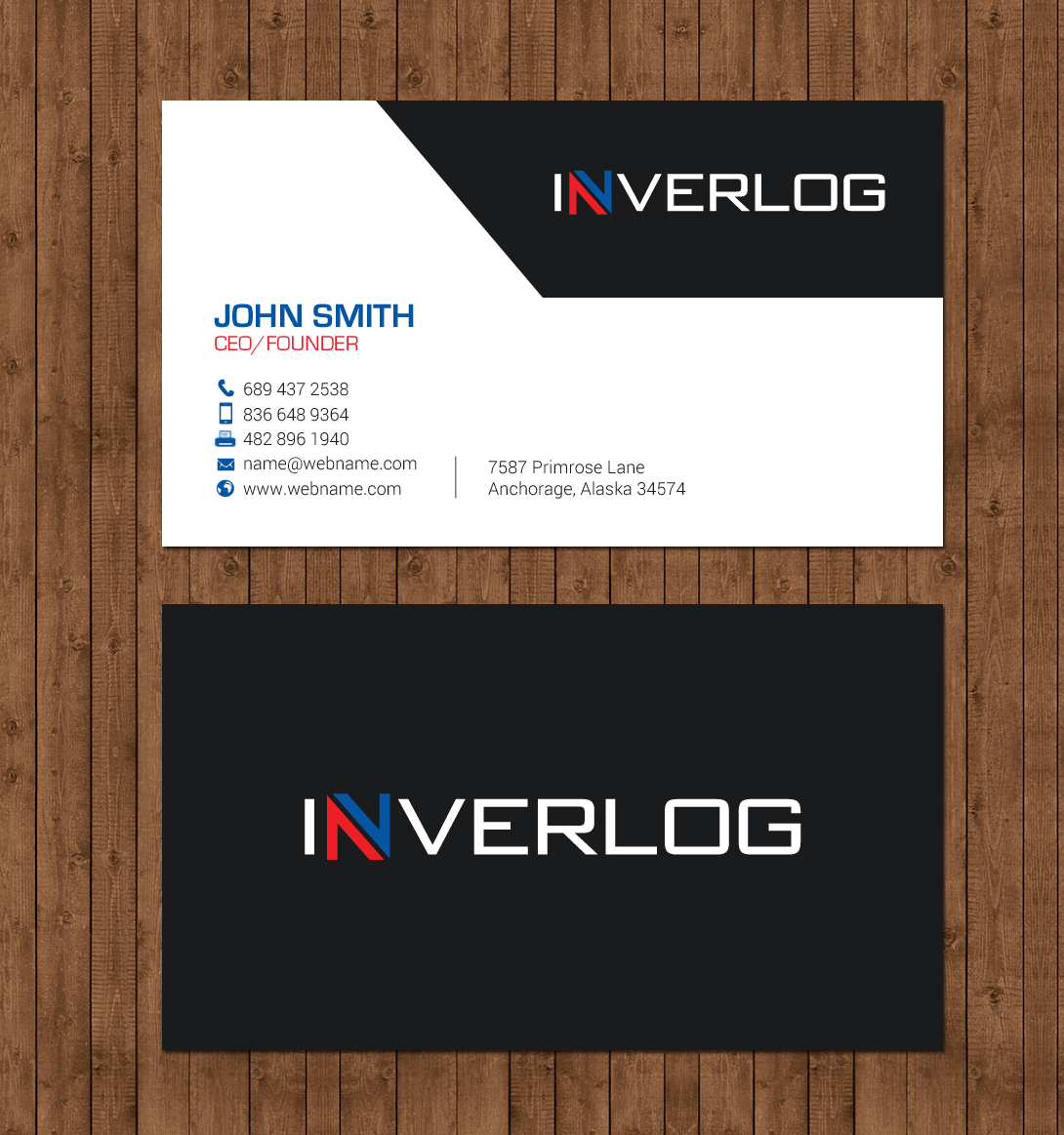 Stationery Design by chandrayaan.creative for INVERLOG SA | Design #20290520