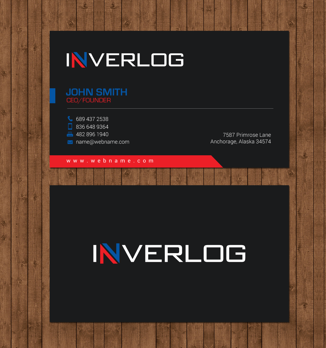 Stationery Design by chandrayaan.creative for INVERLOG SA | Design #20290522