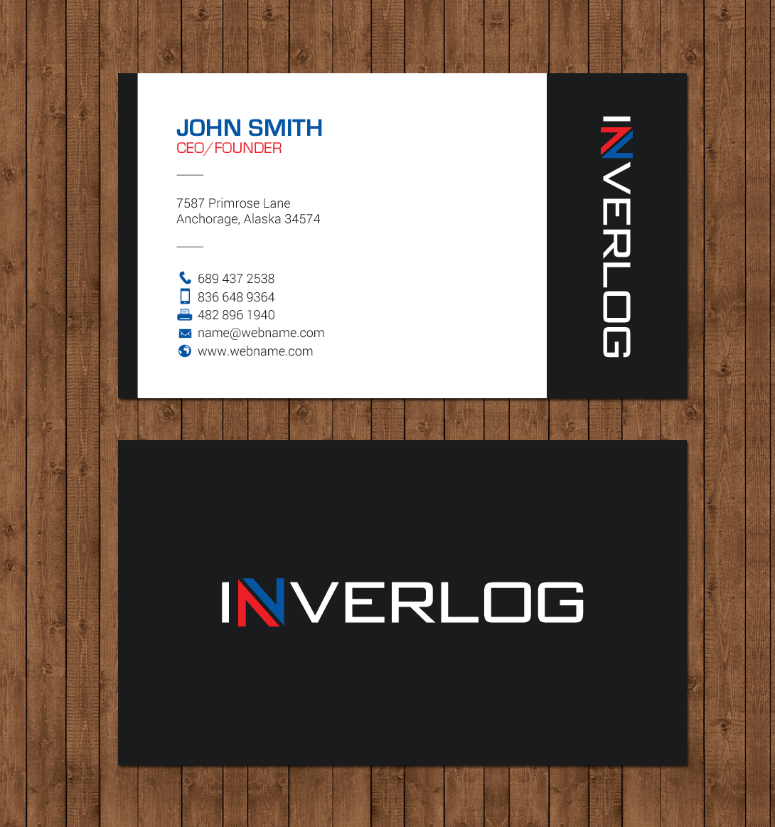 Stationery Design by chandrayaan.creative for INVERLOG SA | Design #20290526