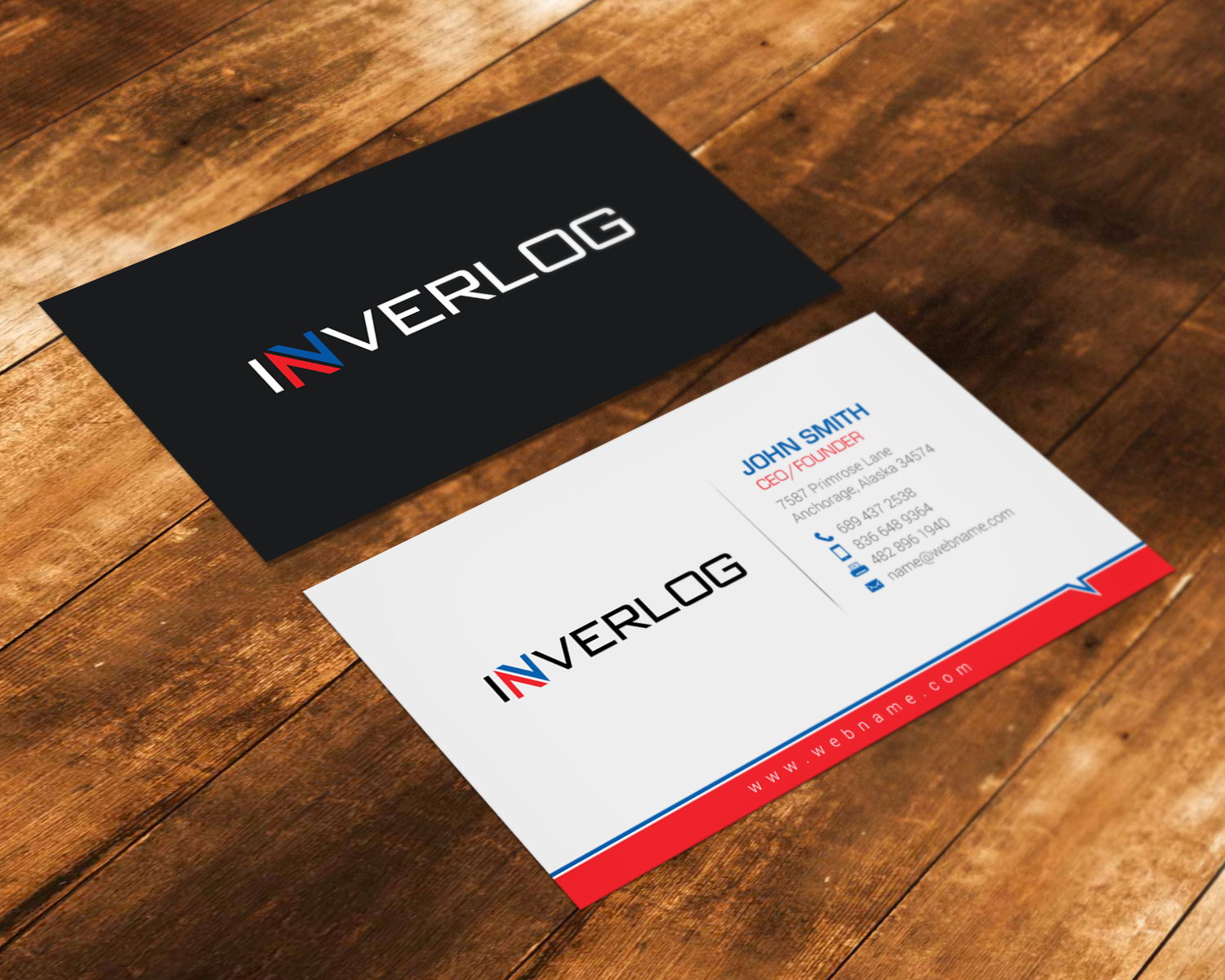 Stationery Design by chandrayaan.creative for INVERLOG SA | Design #20293271