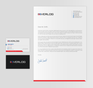 Inverlog needs stationery design | Diseño de Papelería por chandrayaan.creative