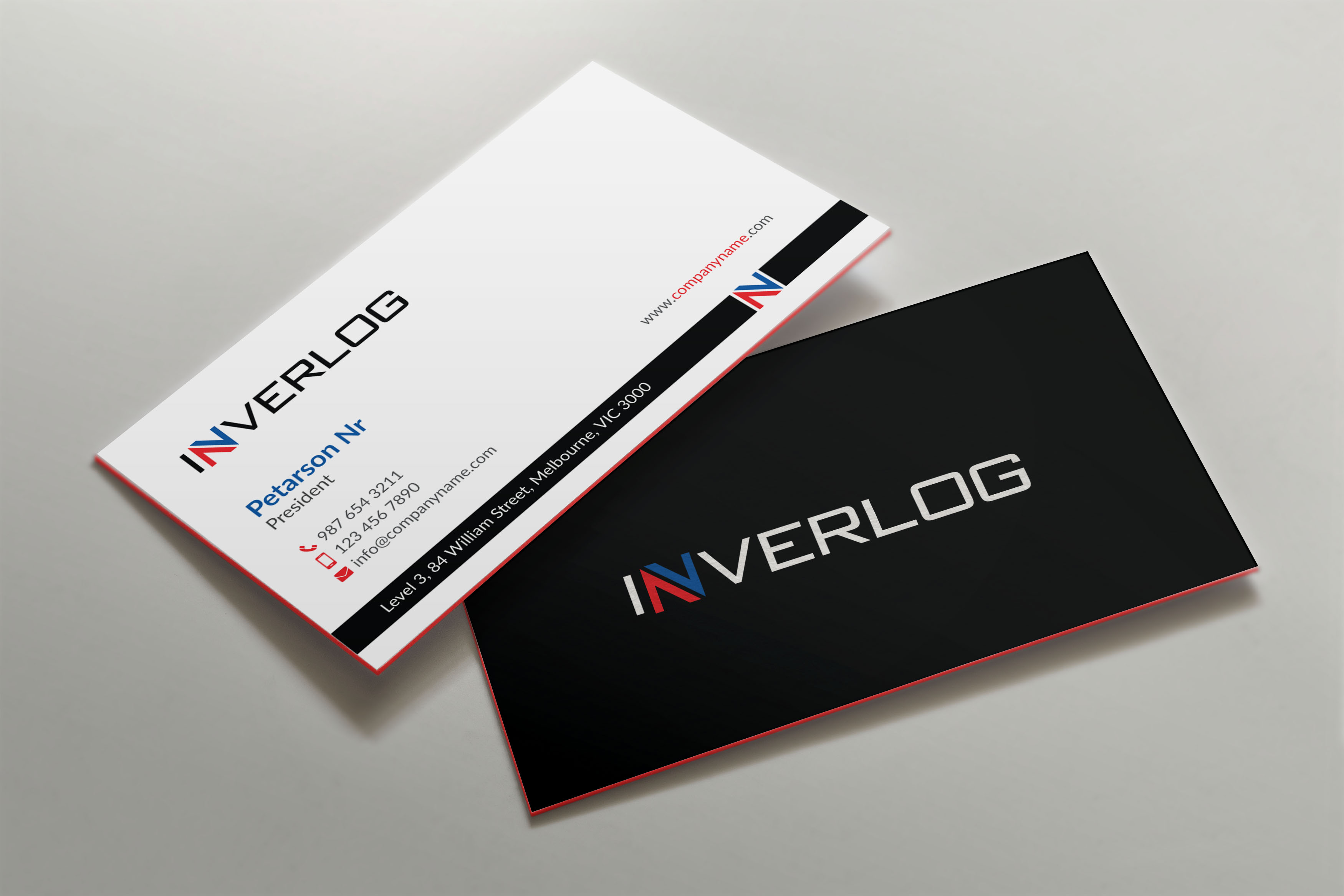 Stationery Design by mdreyad for INVERLOG SA | Design #20297076