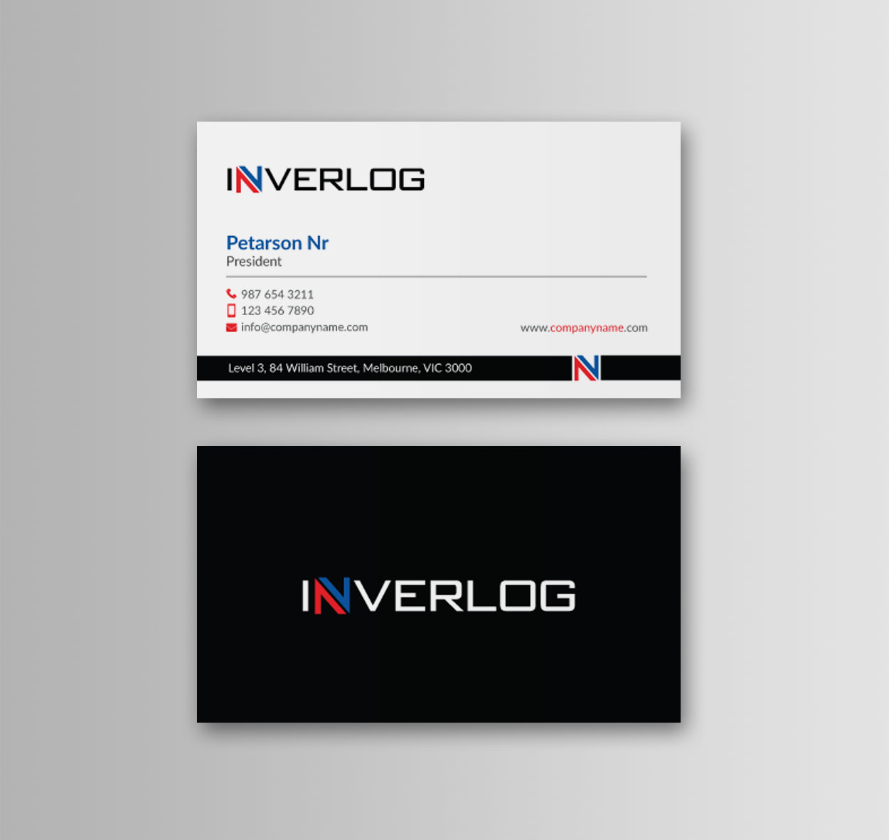 Stationery Design by mdreyad for INVERLOG SA | Design #20297105