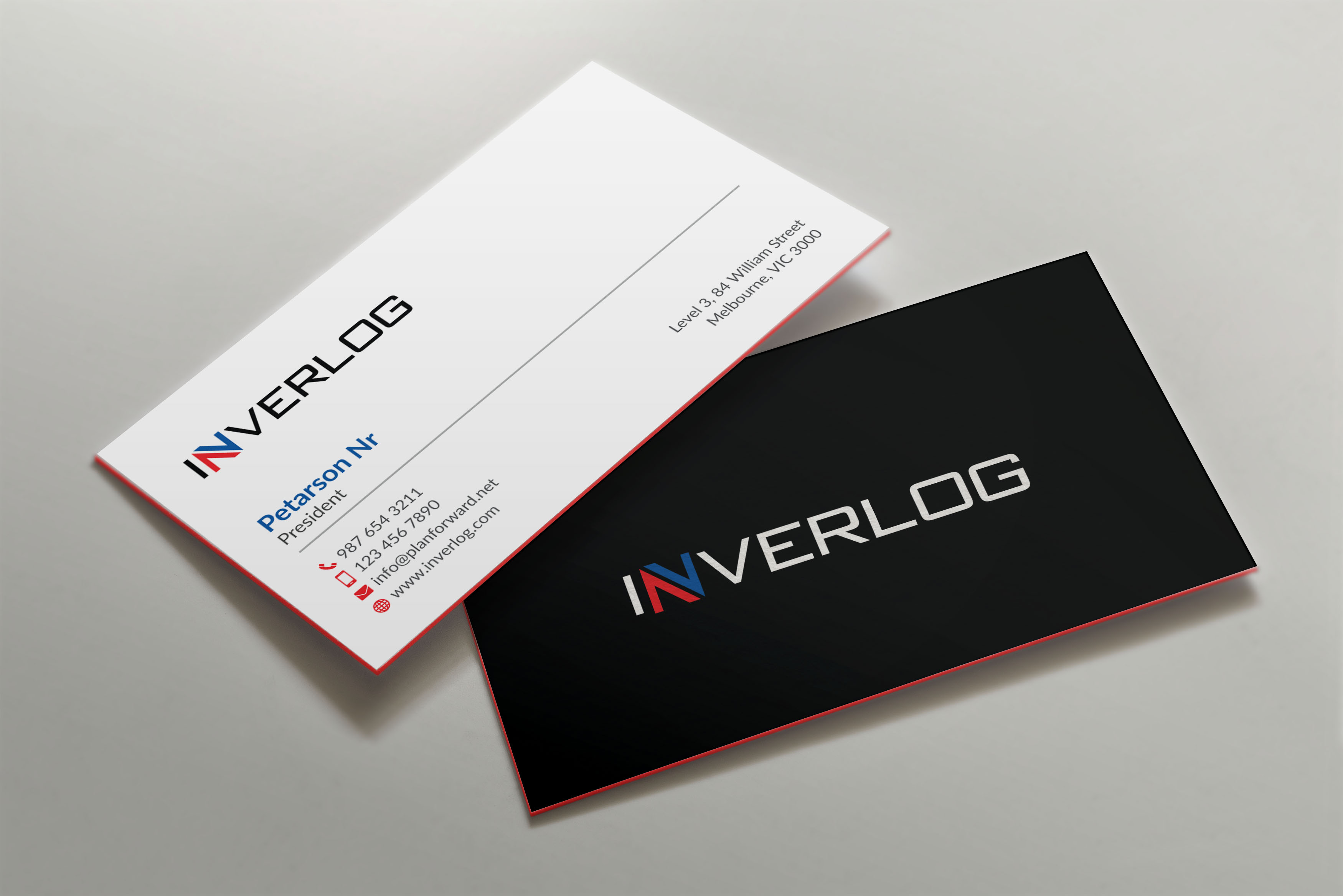 Stationery Design by mdreyad for INVERLOG SA | Design #20297114