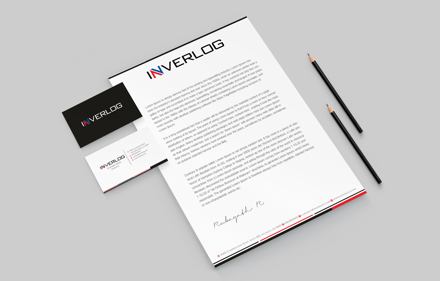 Diseño de Papelería por Petter Goms para INVERLOG SA | Diseño #20321813