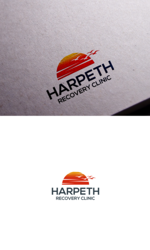 Harpeth Recovery Clinic,  below in smaller font:' We Rise by Lifting Others.