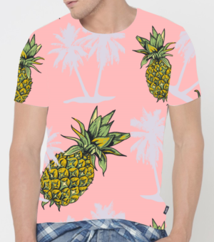 Allover repeat T-shirt design | T-shirt Design by BABLEO