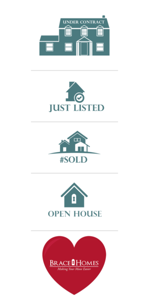 Custom Real Estate Instagram stickers | Diseño Gráfico por Rickyy