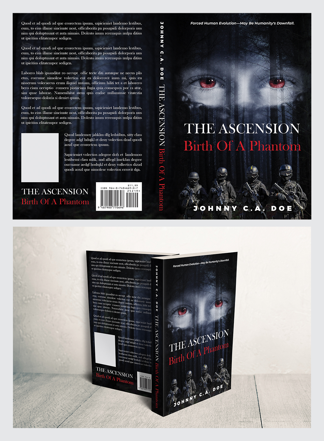 Book Cover Design by artanisel for this project | Design #20294334