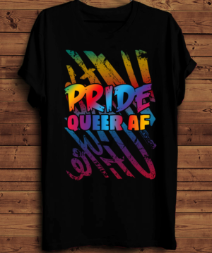 Queer clothing business needs a cute typographic t shirt design | Diseño de Camiseta por creative gravity