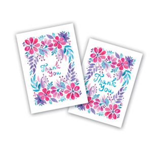 4  'Thank you' greetings cards designs | Greeting Card Design by olpattern