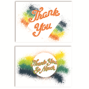 4  'Thank you' greetings cards designs | Greeting Card Design by Ngoeg