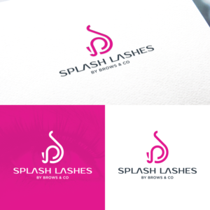 Splash Lashes by Brows & Co | Logo Design by ds | designstructure