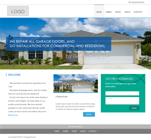 Web-Design von greenstream für Bedford Overhead Doors | Design: #2946829