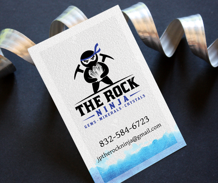 Business Card Design by  Artman for The Rock Ninja | Design #20303693