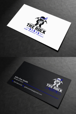 Design de Carte de Visite par INDIAN_Ashok pour The Rock Ninja | Design : #20298109