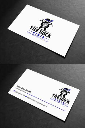 Design de Carte de Visite par INDIAN_Ashok pour The Rock Ninja | Design : #20298111