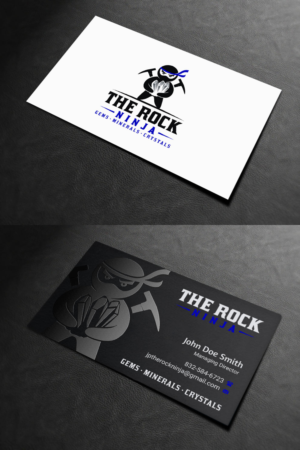 Design de Carte de Visite par INDIAN_Ashok pour The Rock Ninja | Design : #20298112