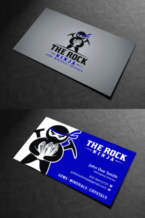Design de Carte de Visite par INDIAN_Ashok pour The Rock Ninja | Design : #20298114