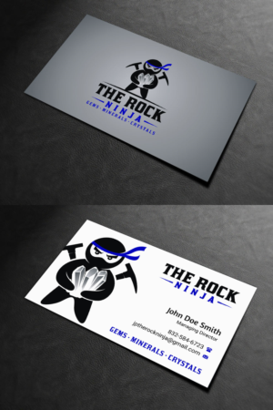 Design de Carte de Visite par INDIAN_Ashok pour The Rock Ninja | Design : #20298115