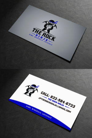 Design de Carte de Visite par INDIAN_Ashok pour The Rock Ninja | Design : #20298117