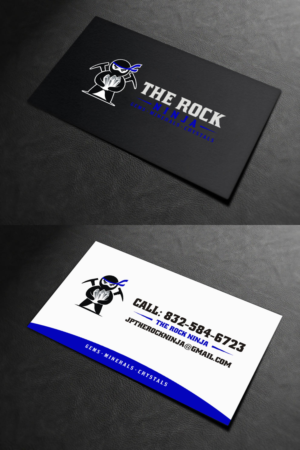 Design de Carte de Visite par INDIAN_Ashok pour The Rock Ninja | Design : #20298119