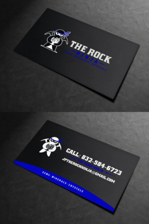 Design de Carte de Visite par INDIAN_Ashok pour The Rock Ninja | Design : #20298120