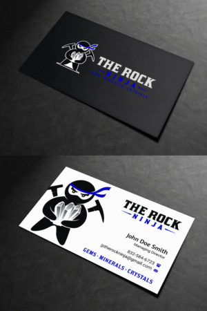 Design de Carte de Visite par INDIAN_Ashok pour The Rock Ninja | Design : #20298121