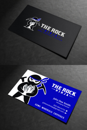 Design de Carte de Visite par INDIAN_Ashok pour The Rock Ninja | Design : #20298123