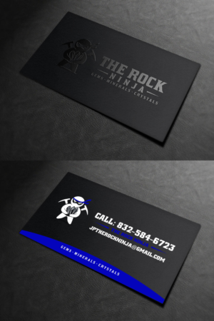 Design de Carte de Visite par INDIAN_Ashok pour The Rock Ninja | Design : #20298124
