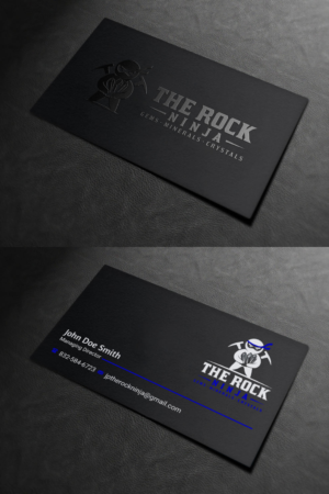 Design de Carte de Visite par INDIAN_Ashok pour The Rock Ninja | Design : #20298125