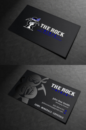 Design de Carte de Visite par INDIAN_Ashok pour The Rock Ninja | Design : #20298129