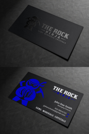 Design de Carte de Visite par INDIAN_Ashok pour The Rock Ninja | Design : #20298139
