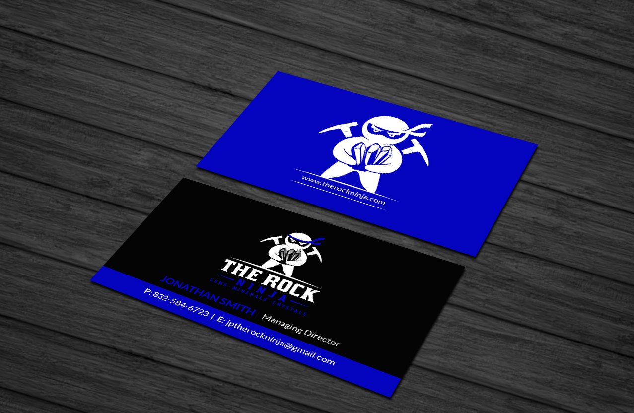 Visitenkarten-Design von Creations Box 2015 für The Rock Ninja | Design #20302531