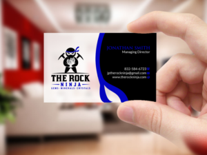 Business Card Design by Creations Box 2015 for The Rock Ninja | Design: #20302538