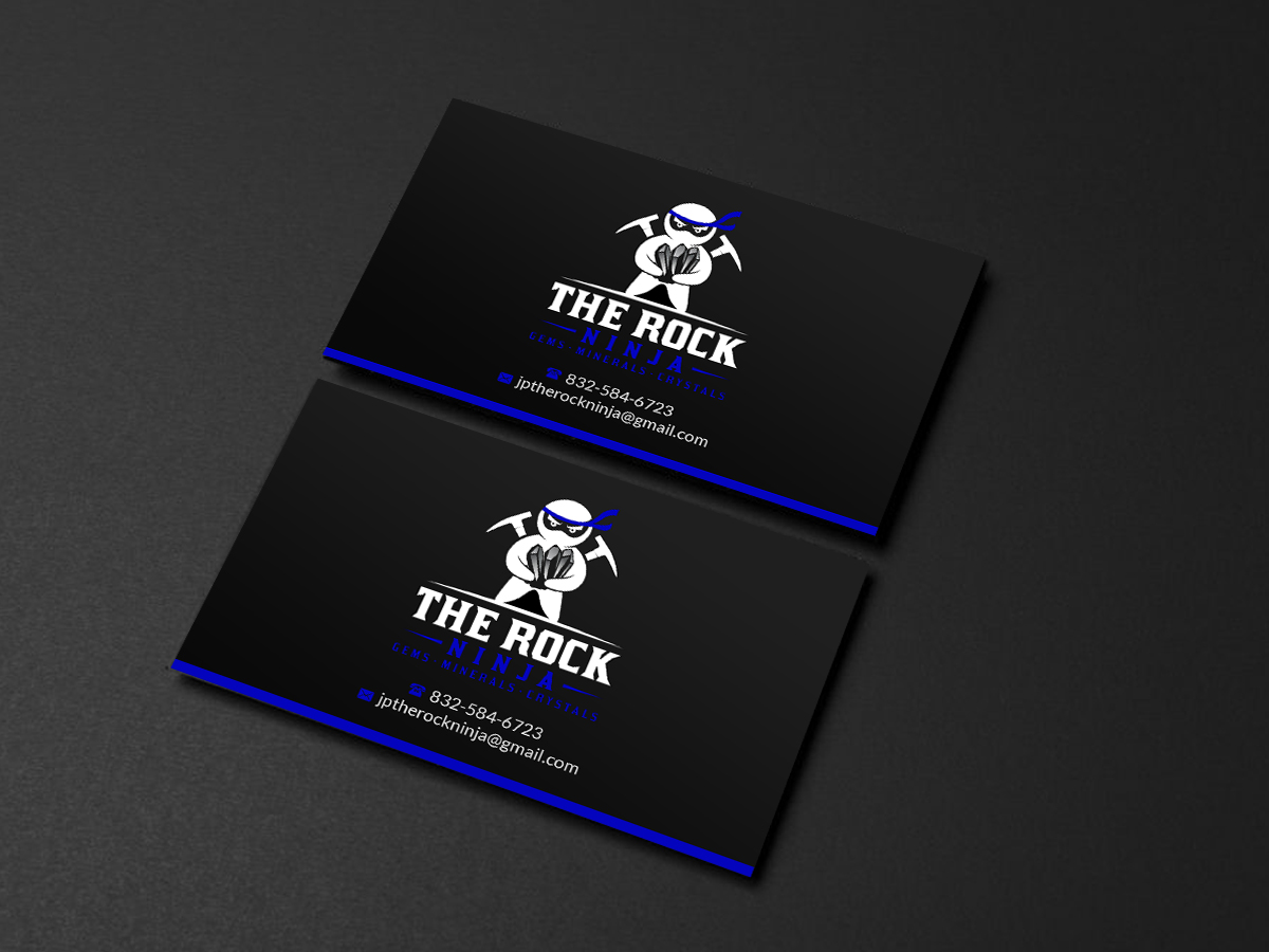Visitenkarten-Design von Creations Box 2015 für The Rock Ninja | Design #20319565