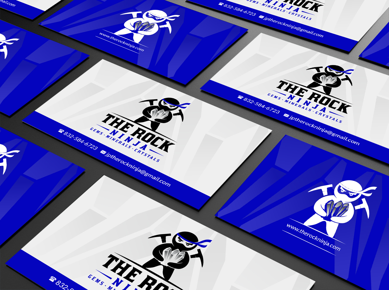 Diseño de Tarjeta de Presentación por Creations Box 2015 para The Rock Ninja | Diseño #20328494
